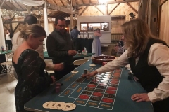 Wedding Reception at The Barn at Reinhardt's Christmas Tree Farm 2022